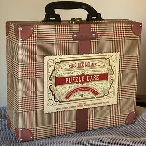 NIB Sherlock Holmes Puzzle/Game Case